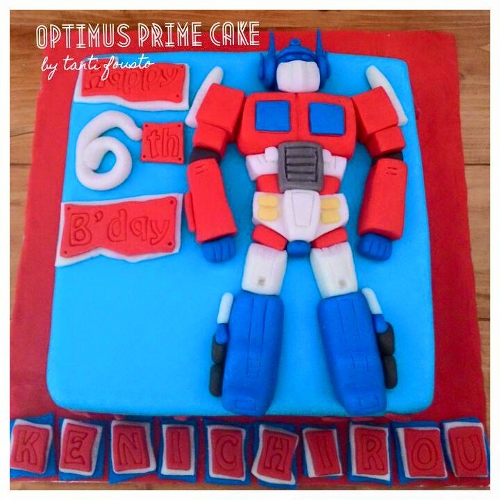 optimus cake
